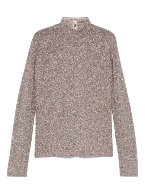 Forte Forte metallic-threading top Pink 14109MYTSHIRT