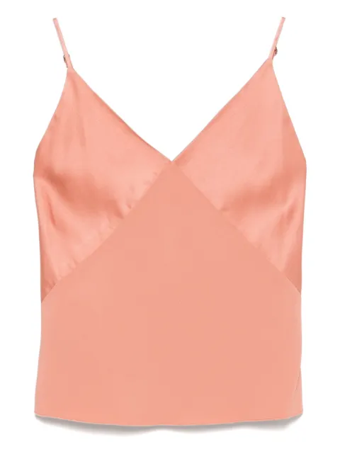 Forte Forte satin-finish top Pink 14065MYTOP