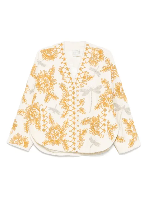 Forte Forte cotton jacket Neutrals 14039MYCOAT