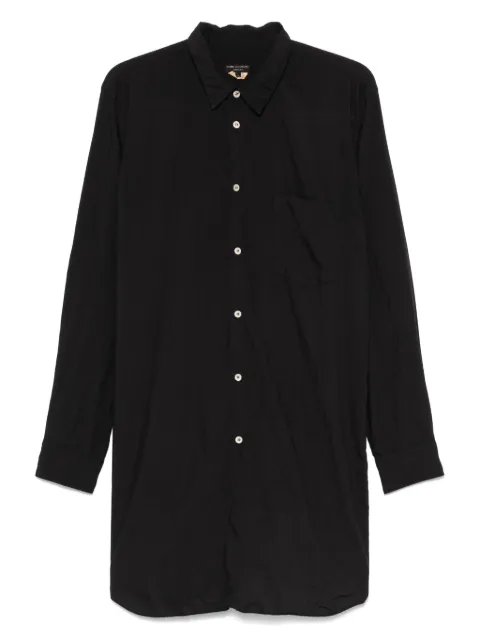 Comme des Garçons Homme Plus button-down shirt Black POB007