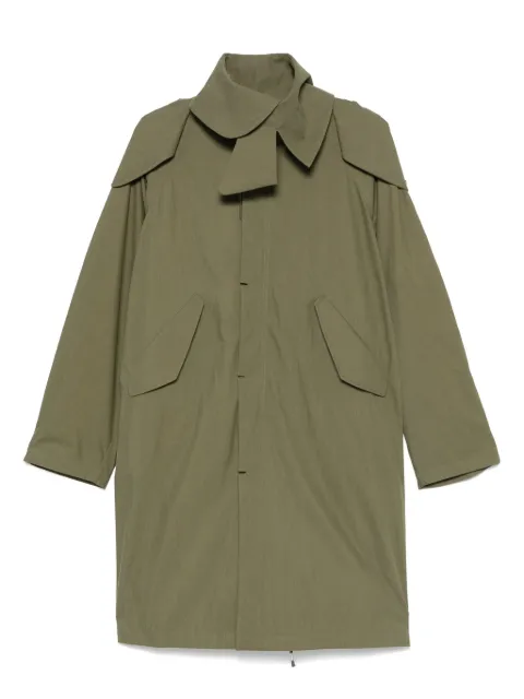 Post Archive Faction hooded parka Green 80OPCOG