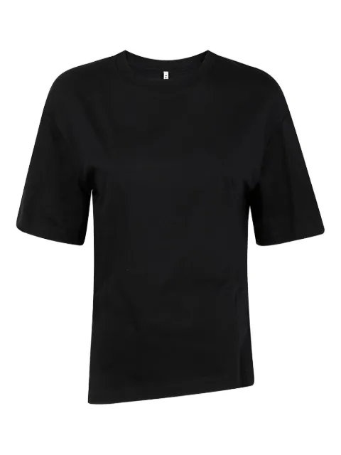 Liviana Conti cotton T-shirt Black L5SH60