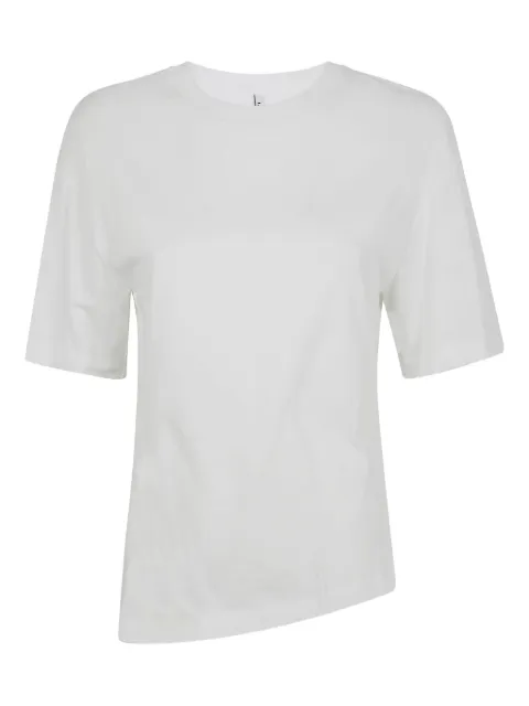 Liviana Conti cotton T-shirt White L5SH60