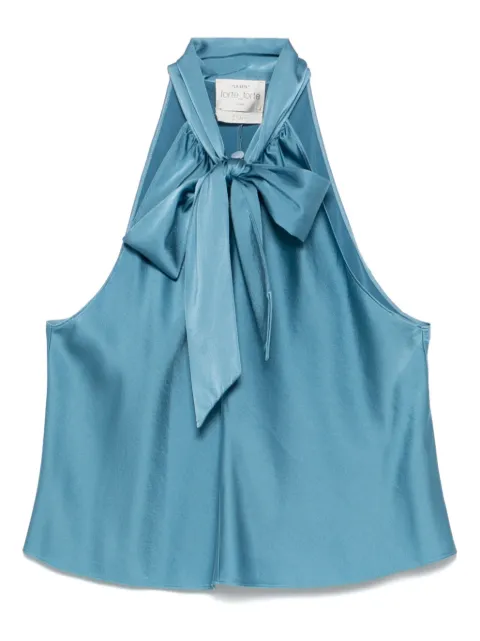 Forte Forte satin top Blue 14078MYTOP