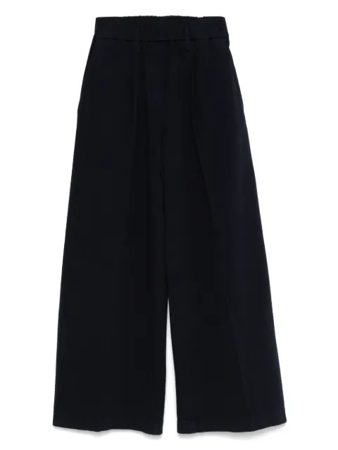 Forte Forte cotton trousers Blue 14037MYPANTS