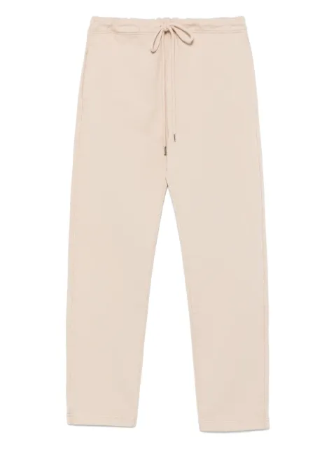 MOSCHINO JEANS cotton track pants Neutrals 03053730