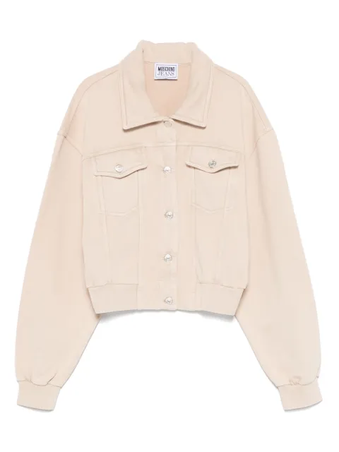 MOSCHINO JEANS cotton jacket Neutrals A05043730