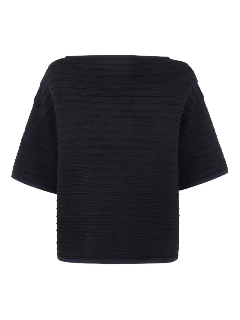 Liviana Conti jersey T-shirt Black F5SA42