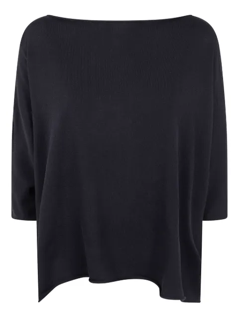 Liviana Conti jersey T-shirt Black F5SA60