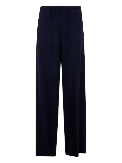 Liviana Conti pleat-detailing trousers Blue F5SS36