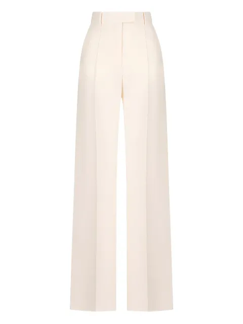 Valentino Garavani pleated concealed trousers Neutrals BRB5D01CF