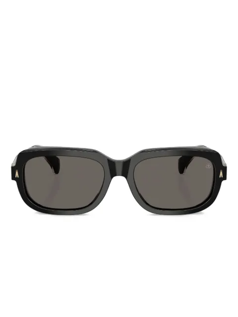 Moncler Eyewear logo-print sunglasses Black ME6008