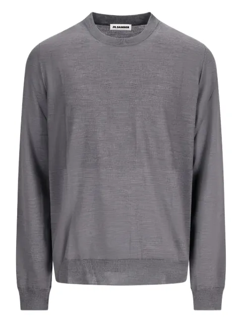 Jil Sander crew-neck wool sweater Grey J22GP0111J14610