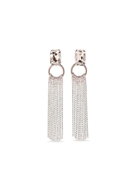 Alessandra Rich crystal-embellished chandelier earrings Gold FABA3110J0024