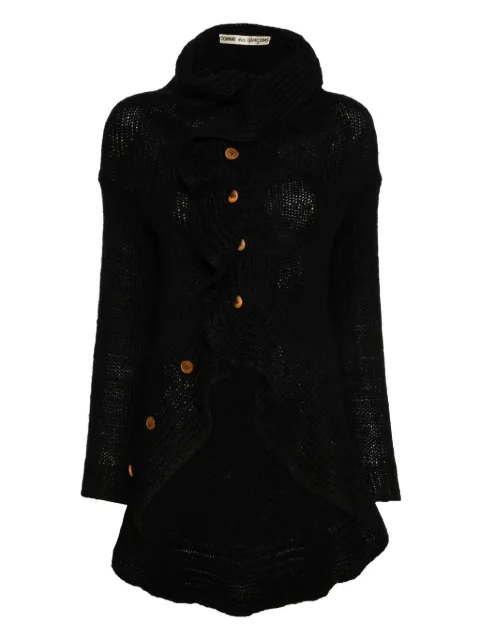 Comme Des Garçons Pre-Owned 2002 button-up cardigan Black CDG2002
