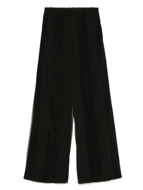 Quetsche panelled trousers Black QSS25P14