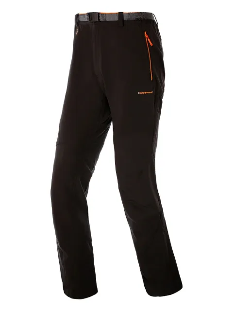 TRANGOWORLD logo-print performance pants Black PC007974