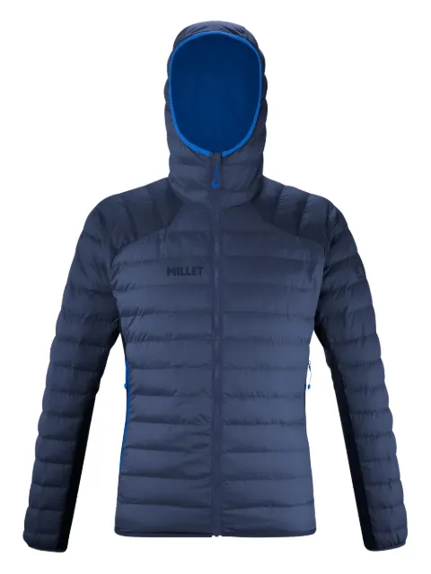 Pascal Millet logo-print down jacket Blue MIV9882