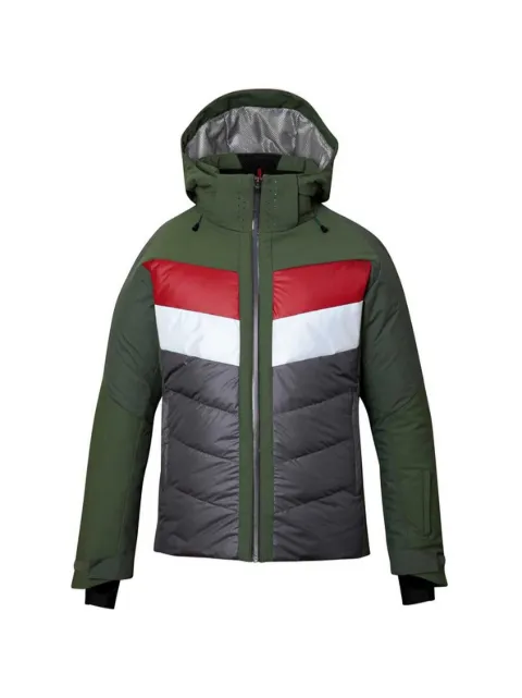PHENIX zip-up quilted jacket Green ESM23OT13