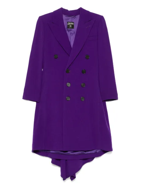 Jean Paul Gaultier Pre-Owned 2000s wool coat Purple HOLAJPG131