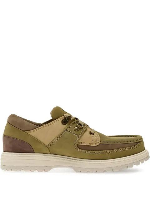 Clarks Originals x Ronnie Fieg Sunderland lace-up boat shoes Green 26183620