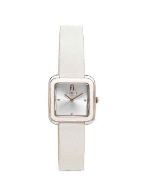 Furla Square 20mm watch Silver WW00058010L5