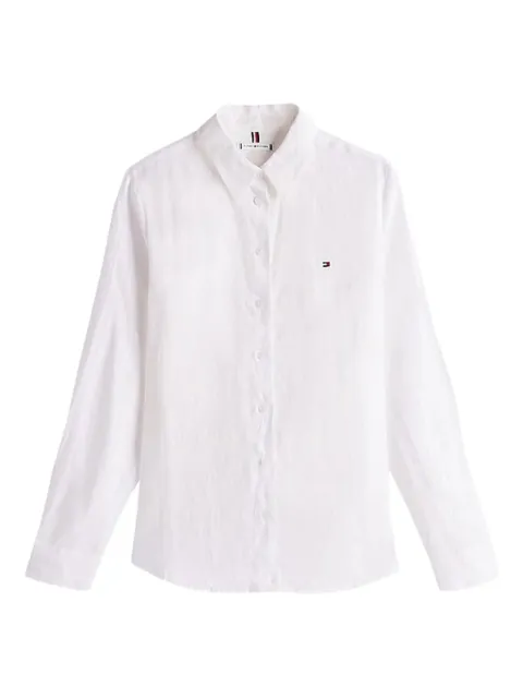 Tommy Hilfiger linen shirt White WW0WW44679