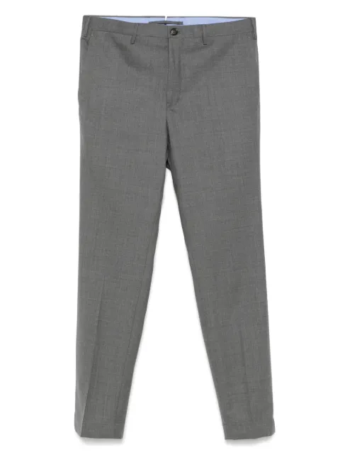 Incotex mélange-effect trousers Grey 1T08515855B