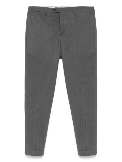 Briglia 1949 mélange-effect trousers Grey BG04S325082