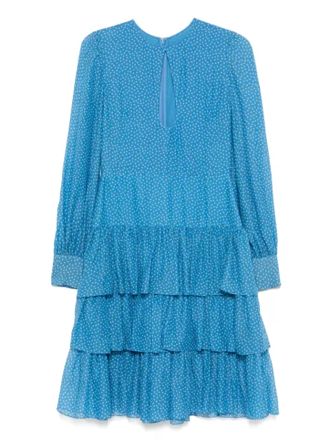 Valentino Garavani silk dress Blue BVADC69B7