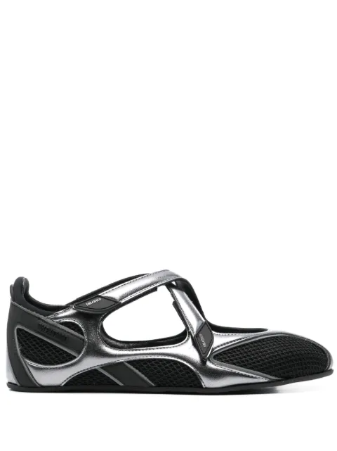The Attico Nomad ballet flats Black 250WSH00871MIX024AA