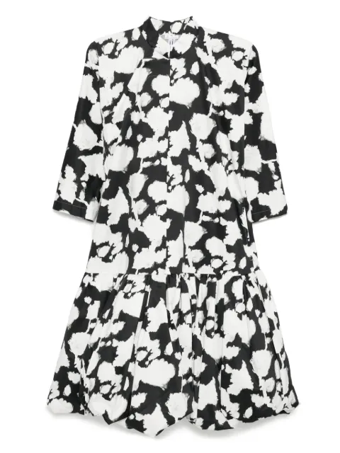 Comme Des Garçons Comme Des Garçons graphic-printed dress Black 3ROO013051