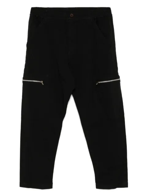Comme des Garçons Homme Deux tapered trousers Black DOP038051
