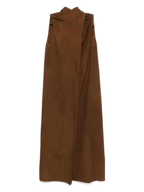 Uma Wang Amana dress Brown UW5073