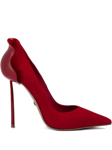 Le Silla Petalo Blooming Heart pumps Red 3134D100L3PPVEL