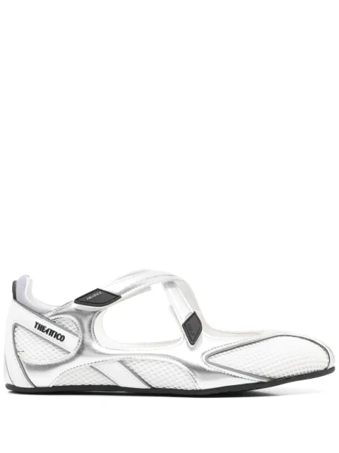 The Attico Nomad ballet flats Silver 250WSH00871MIX024AA