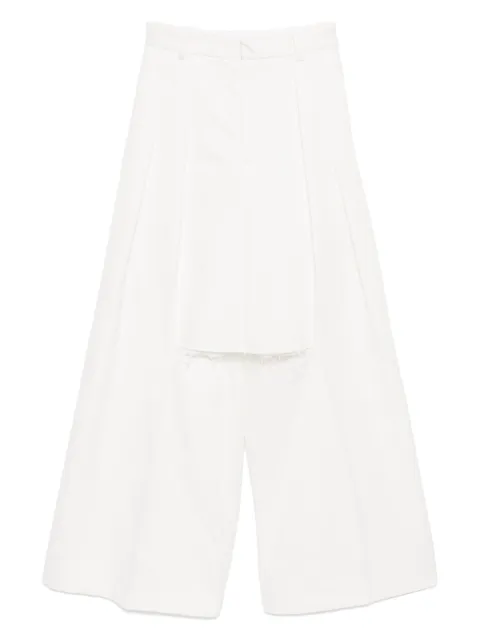 Niccolò Pasqualetti Brezza skirt trousers White NP07P020JCTWOFFWHITE