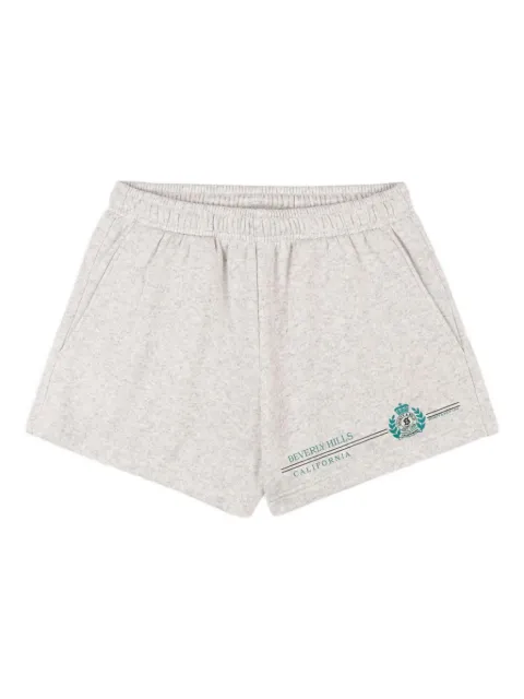 Sporty & Rich Soft Disco shorts Grey SH052626258GY03