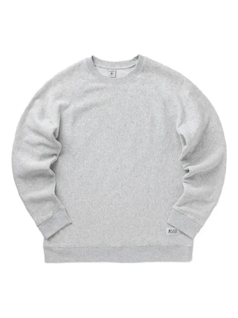 Sporty & Rich logo-patch sweatshirt Grey ST082606139GY03