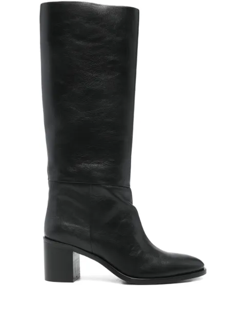 P.A.R.O.S.H. knee-high block-heel boots Black DOPESHOED060127