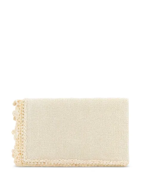 JW Anderson crochet clutch bag White AC0404LA0232