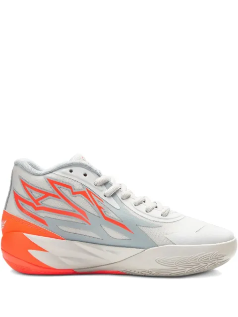 PUMA x Lamelo Ball MB.02 "Platinum Grey/Ultra Orange" sneakers Grey 37835802