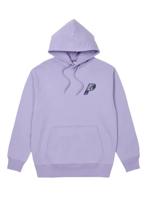 Palace P-3 Snake Applique hoodie Purple P0029