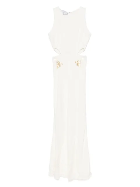 Themis Z Kallos maxi dress White DRS0000246