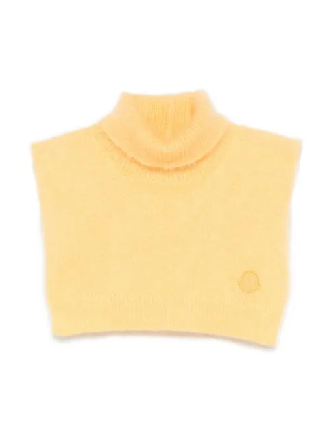 Moncler turtleneck vest Yellow K20933G00010M1133