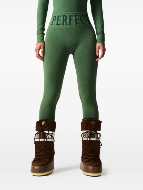 Perfect Moment Seamless Thermal ski leggings Green W3001120