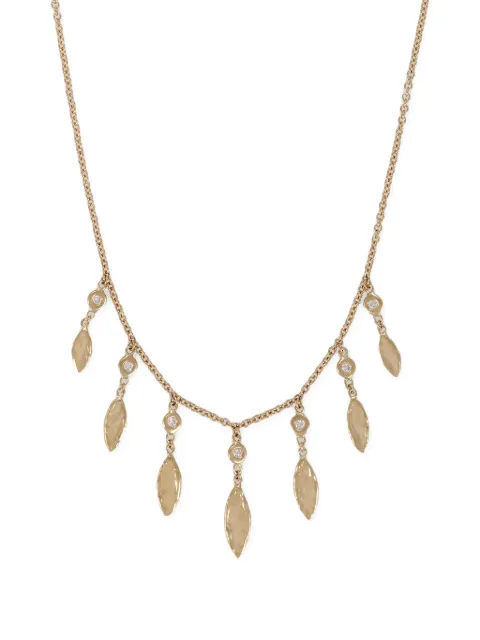 Jacquie Aiche 14CT yellow gold Shakers diamond necklace Yellow 2408087