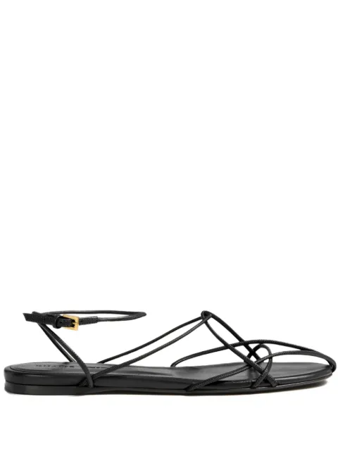 KHAITE Loulou lace-up sandals Black F3092942200