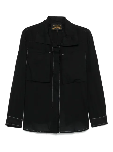 Vivienne Westwood Pre-Owned 2000s cotton shirt Black VW450QR