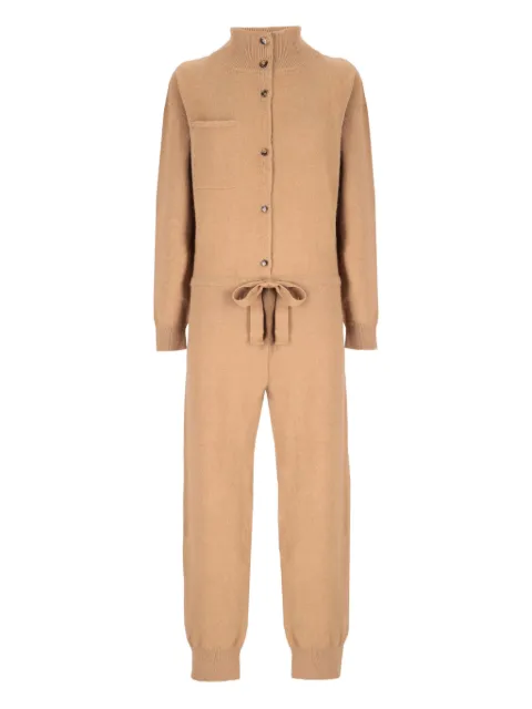 Laneus knitted jumpsuit Neutrals F5LAWOKM095